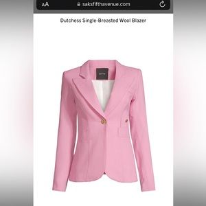 Smythe duchess blazer: pink - size 4 - perfect for Barbie events - or any event